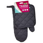 Potholder & Oven Glove Set, Cotton - 2 Piece